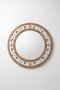Hanah Home Espejo Decorativo de Madera Wenge